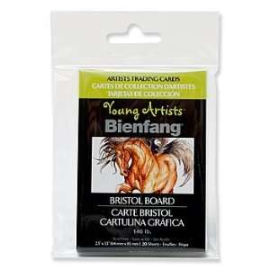  Bienfang Young Artists Trading Cards watercolor pack of 10 