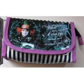  Alice in Wonderland Mad Hatter Cosmetic Cluch Bag with 