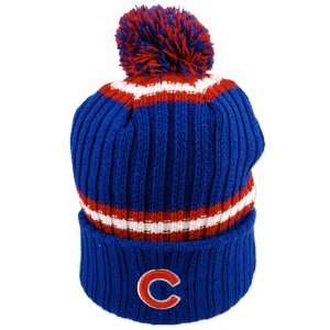  Chicago Cubs Old School Knit Cap