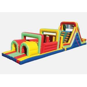   Kidwise Obstacle Course Bounce House (Commercial Grade): Toys & Games