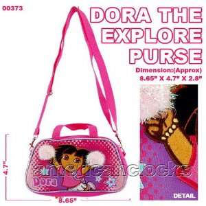   Purse, One Pair of Dora Sandals, and Dora Hangers Set: Toys & Games