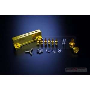  Gsp Gold Turbo Wastegate Boost Vacuum Intake Manifold 