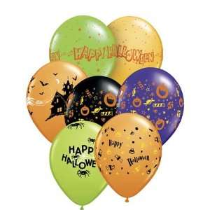  Halloween Balloons   Spooky Fun  10 Pack Toys & Games