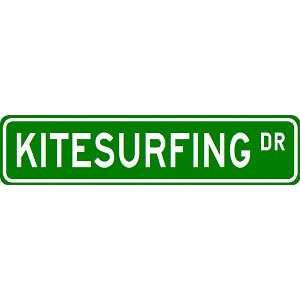  KITESURFING Street Sign   Sport Sign   High Quality 