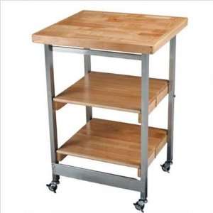   Concepts KK 3001D4 Stainless Steel All Purpose Folding Kitchen Cart