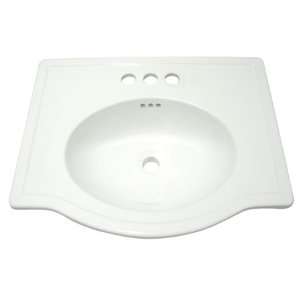   single bowl bathroom wash basin with 4 inch center: Home Improvement