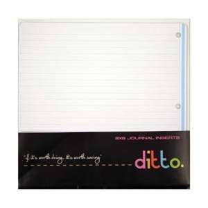  Hampton Art Ditto Journaling Refill Pages 8X8 12/Sheets 
