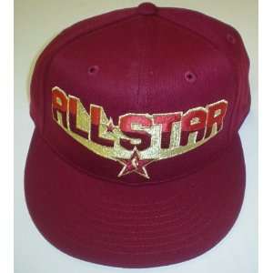 NBA All Star 2011 Flat Brim Adidas Hat Size 7 1/4 7 5/8:  