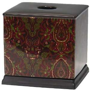  Allure Home Creations Persia Burgundy Decal Ceramic with 