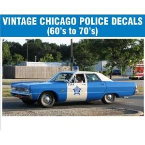  BILL BOZO CHICAGO POLICE (VINTAGE) DECALS: Home & Kitchen