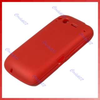 Plastic Coating Hard Rubber Cover Case For HTC Desire S G12 S510e 