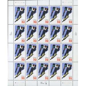 1998 WINTER SPORTS ~ ALPINE SKIING #3180 Pane of 20 x 32¢ US Postage 