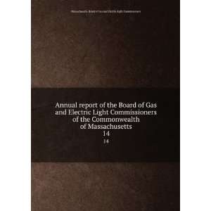    Massachusetts. Board of Gas and Electric Light Commissioners Books