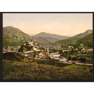   Reprint of General view, Lourdes, Pyrenees, France: Home & Kitchen
