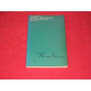   Frage 1936 1948.: Thomas Berendsohn, Walter Arthur, Mann: Books