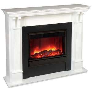  Ashley Indoor Electric Fireplace in White