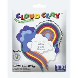  American Art Clay   Cloud Clay White 4 oz (Clay Arts 