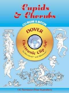   Cherub Illustrations Electronic Clip Art by Dover 