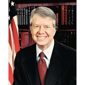  U.S. President Jimmy Carter Portrait 8x10 Silver Halide 