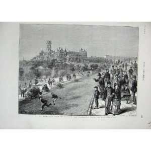   1873 Mr Disraeli Glasgow University Park Scotland Art