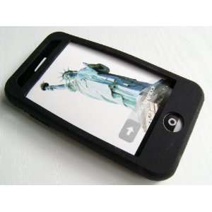   2813L712 Silicone Cover case skin blk for Apple Iphone 3G: Electronics