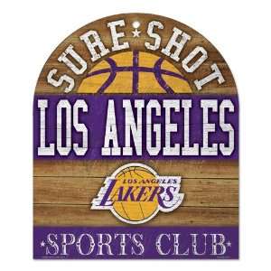 NBA Los Angeles Lakers Sign Sports Club:  Sports & Outdoors