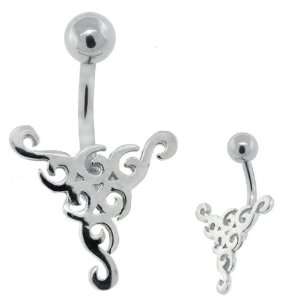  Celtic Tattoo Design Belly Button Ring: Jewelry