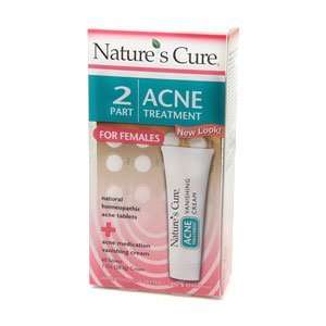  Natures Cure Two Part Acne Treatment System for Females 1 