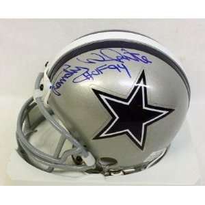 Autographed Randy White Mini Helmet   Psa dna I48480   Autographed NFL 