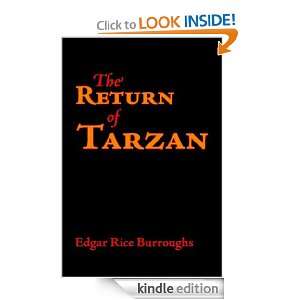 Return of Tarzan Edgar Rice Burroughs  Kindle Store