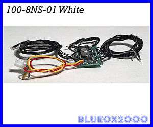 Miniatronics 8 Pos Adj Strobe Lights White 1008NS01  