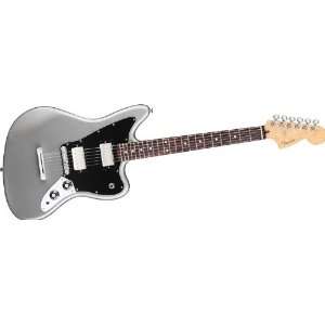  Fender Blacktop Jaguar Hh Electric Guitar Silver Rosewood 