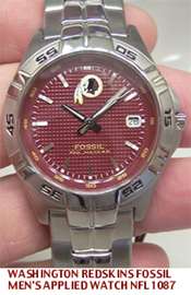   the logo above to view all washington redskins watches including these
