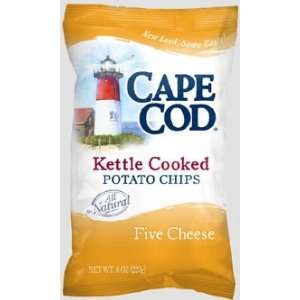 Cape Cod Chips *New* Five Cheese 8 Oz. Grocery & Gourmet Food