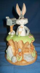 1994 Warner Brothers Bugs Bunny Music Box  