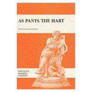    G.F. Handel As Pants The Hart (Vocal Score)