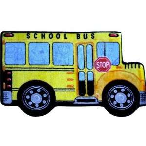  School Bus Rug