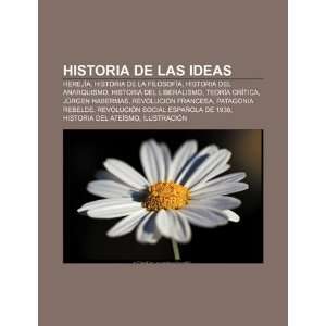  ideas: Herejía, Historia de la filosofía, Historia del anarquismo 