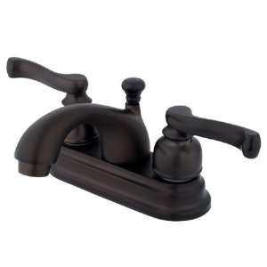 Kingston Brass KB5605FL Royale 4 Centerset Bathroom Faucet, Oil 