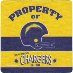   of San Diego Chargers Four Piece Foam Coaster Set: Sports & Outdoors