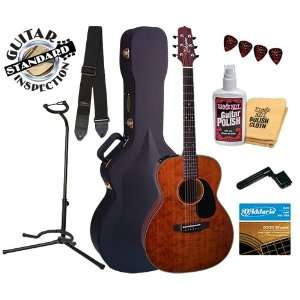  EF740SGN Acoustic Electric Satin Antique Finish COMPLETE GUITAR 