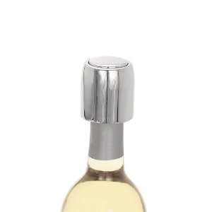  Torre & Tagus Vint Locking Wine Stopper, Chrome: Kitchen 