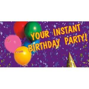  Instant Birthday Party Flip Book Toys & Games