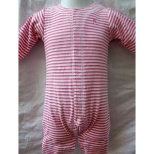 Baby Gap,baby Girl, New Born, 3 Months, Body Suit, Pink White Striped 