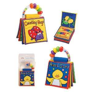   and Feel Rattle Books Animal Colors and Counting Bugs Toys & Games