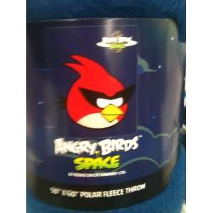  Angry Birds SPACE Polar Fleece Throw: Home & Kitchen
