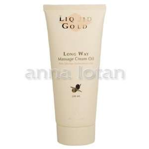  Anna Lotan Liquid Gold Long Way Massage Cream Oil (200ml 
