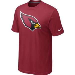   Arizona Cardinals Red Nike Oversized Logo T Shirt: Sports & Outdoors