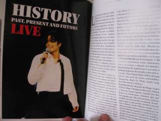 MICHAEL JACKSON HISTORY BOOK +CD FANTASTIC PICTURES 2011 SONY  