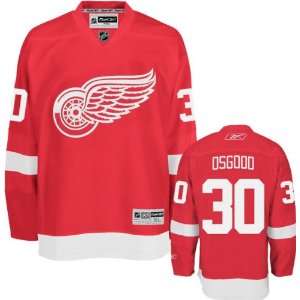 Chris Osgood Reebok NHL  Red  Premier Detroit Red Wings Jersey 